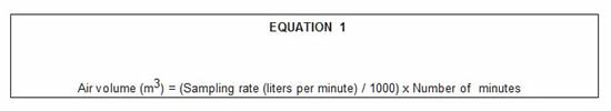 Air-O-Cell Equation 1