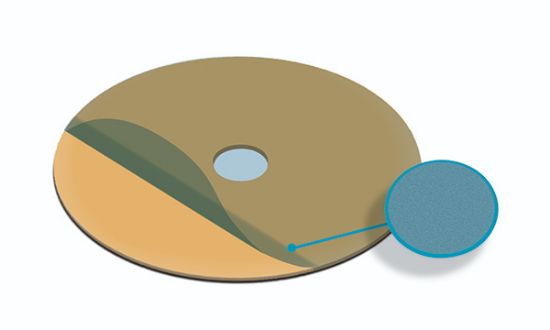 Picture of Formvar Support Film Single Hole 600  micron Cu Grids