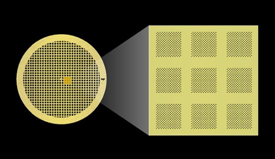 Picture of Au-flat™ 2µm, 2µm, 200 Mesh