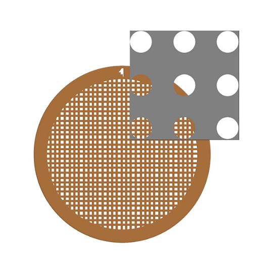 Picture of C-Flat™ Holey Carbon Grid 2.0 µm Hole 2.0 µm Space