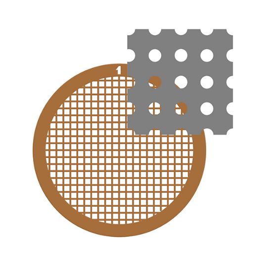 Picture of C-Flat™ Holey Carbon Grid 1.2 µm Hole 1.3 µm Space 200 Mesh