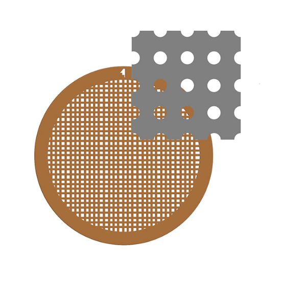 Picture of C-Flat™ Holey Carbon Grid 1.2 µm Hole 1.3 µm Space 300 Mesh