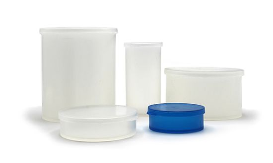 Picture of Two-Piece Plastic Containers, 59.15 mL, 2.63" x 1.01"