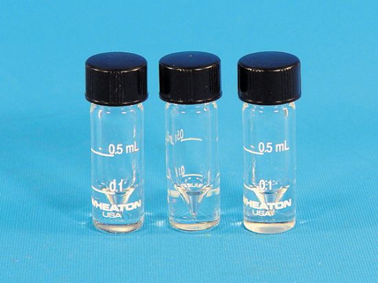 Picture of V-Vials®, Clear With Screw Cap