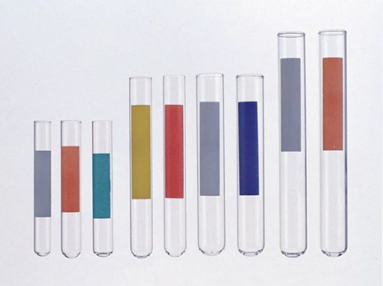 Picture of Test Tubes, 13mm x 100mL, Yellow Label