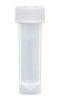 Picture of 5mL Transport Tube w/ White Screw Cap, Unassembled