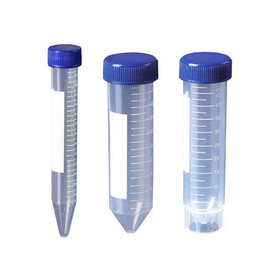 Picture of 15mL PP 17 x 118mm Flat Screw Cap 50/Foam Rack Sterile Bag