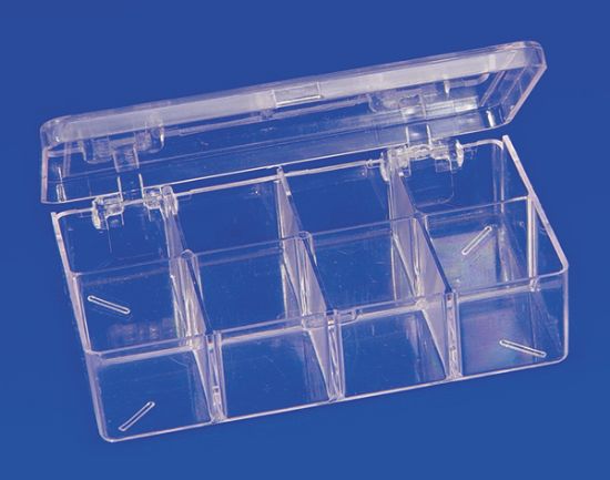 Picture of Partitioned Box, Hinged Snap-Lock Lids