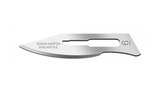 Picture of Swann-Morton® Blade, Sterile Carbon Steel Size 6