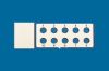 Picture of PTFE Printed Slide 10 Well, 6mm