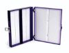 Picture of True North™ Slide Box, w/Clasp, 100 Slides, Purple