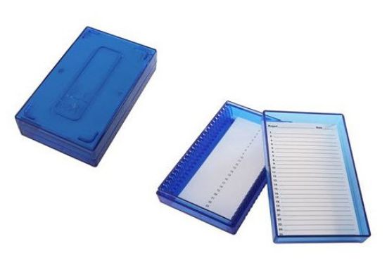 Picture of True North™ Slide Box, No Clasp, 25 Slides, Blue