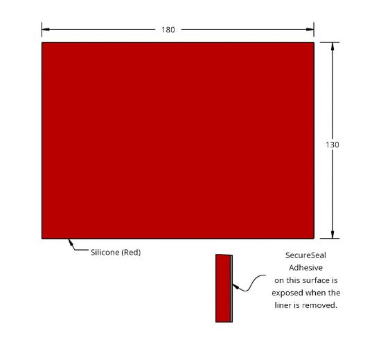 Picture of S/A Sheet Materials, 130X180mm, 2.0mm