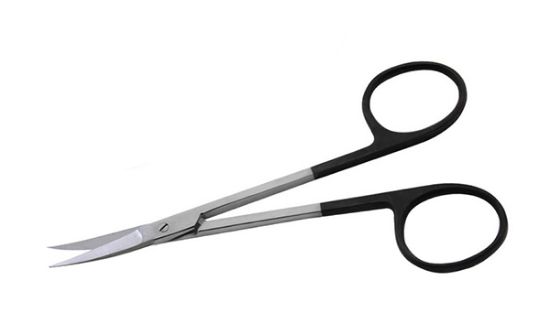 Picture of EMS SuperCut Iris Scissors, 4½" (114.3mm), Curved