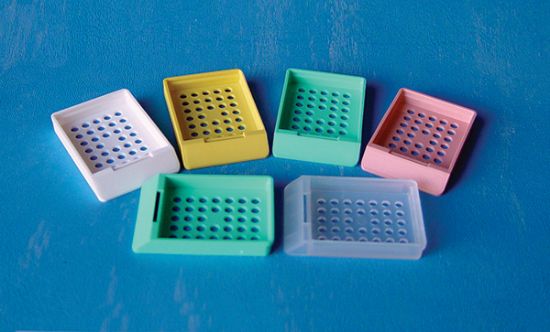 Picture of Tissue-Tek® Process/Embedding Cassette, Aqua