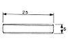 Picture of Cylinder SEM Mount for JEOL JSM-840 25 X 5 mm