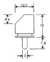 Picture of 45° Angle,3mm Pin Al'M Mount