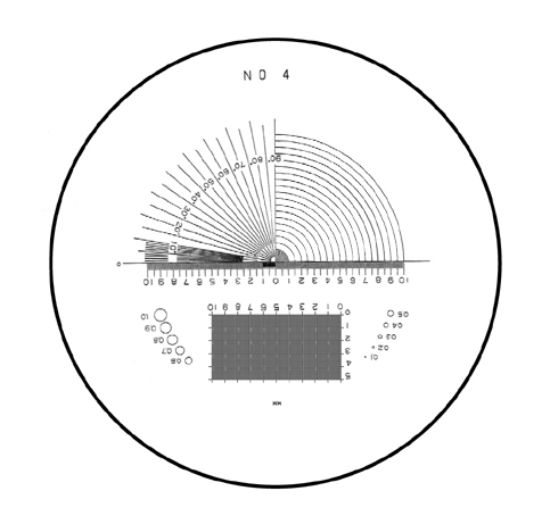 Picture of Scale #4 For 7X Magnifiers