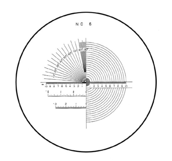 Picture of Scale #6 For 7X Magnifiers