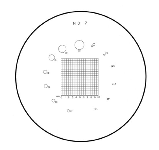 Picture of Scale #7 For 7X Magnifiers