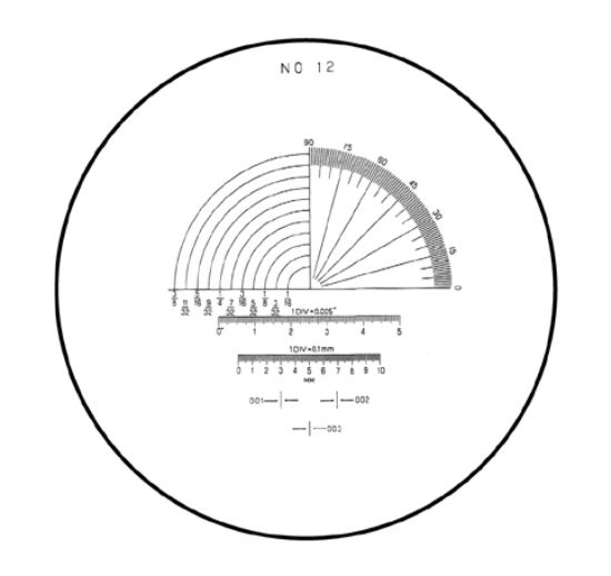 Picture of Scale #12 For 10X Magnifiers