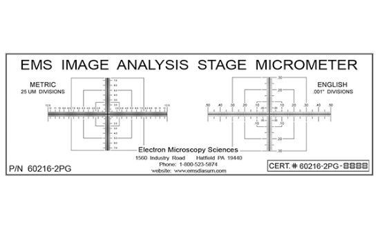 Picture of Linear (X&Y Axis) Stage Micrometer, Model Iam-2, T/L, Calibrated