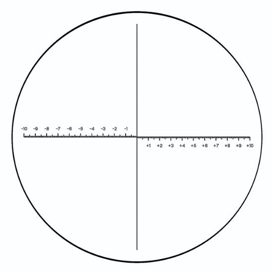 Picture of RET 21, 20mm of 0.10mm Division Scale, 21mm Diameter