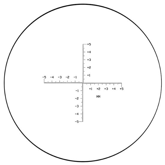 Picture of RET 32, Cross Scale 20mm, 200 Div. of 0.10mm, 19mm Diameter