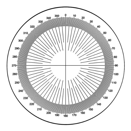 Picture of Full Protractor Scale, 16mm