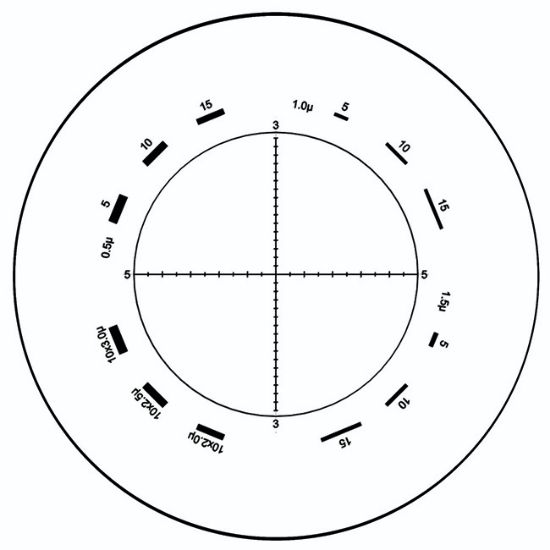 Picture of G25 Walton & Beckett Graticule, 21mm