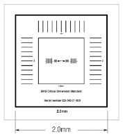 Picture of X-Axis Standard, Certfied, Unmounted, 2mm-100nm