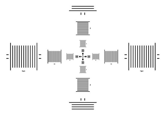 Picture of X&Y Axis Standard, Traceable, P Mount, 2mm-100nm