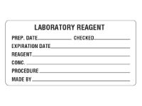 Picture of Laboratory Reagent Labels